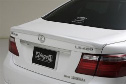 画像1:  【♂ings+1 イングス】　リヤトランクスポイラー LX SPORT　★レクサスＬＳ 40系前期★ 