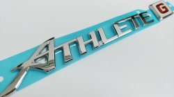 画像2: 【トヨタ純正】　シルバーエンブレム ［リヤ・ATHLETE G］　★クラウン 210系★