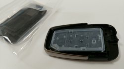 画像2: 【トヨタ純正】　スマートキー送信機用カバー [ガンメタリックカラー+金属加飾付ハウジングセット]　★クラウン 220系・20系★