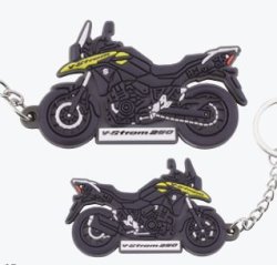 画像1: 【スズキ純正】　ラバーキーホルダー [Vストローム250]　SUZUKIコレクション