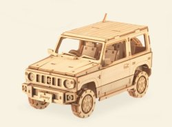 画像1: 【スズキ純正】　組立式木製フィギュア ki-gu-mi [ジムニー]　SUZUKIコレクション