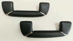 画像2: 【レクサス純正】　革巻きアシストグリップ (ステッチ+金属調加飾付)　★クラウン スポーツ AZSH36W・AZSH37W★ クラウンスポーツ