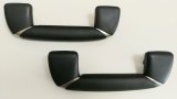 他車流用に! 【レクサス純正】　革巻きアシストグリップ (ステッチ+金属調加飾付)　LEXUS/TOYOTA