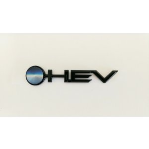 画像: 【トヨタ純正】　ブラックエンブレム ［HEV］　★ハリアー AXUH80・AXUH85★
