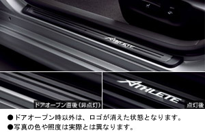 紺×赤 トヨタ クラウン200系 純正スカッフプレート - 通販 - www