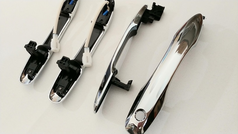 トヨタ純正】 メッキドアハンドル [フルメッキタイプ交換式